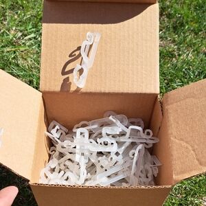 Ckear Plastic Christmas Light Clips For C-9bulbs